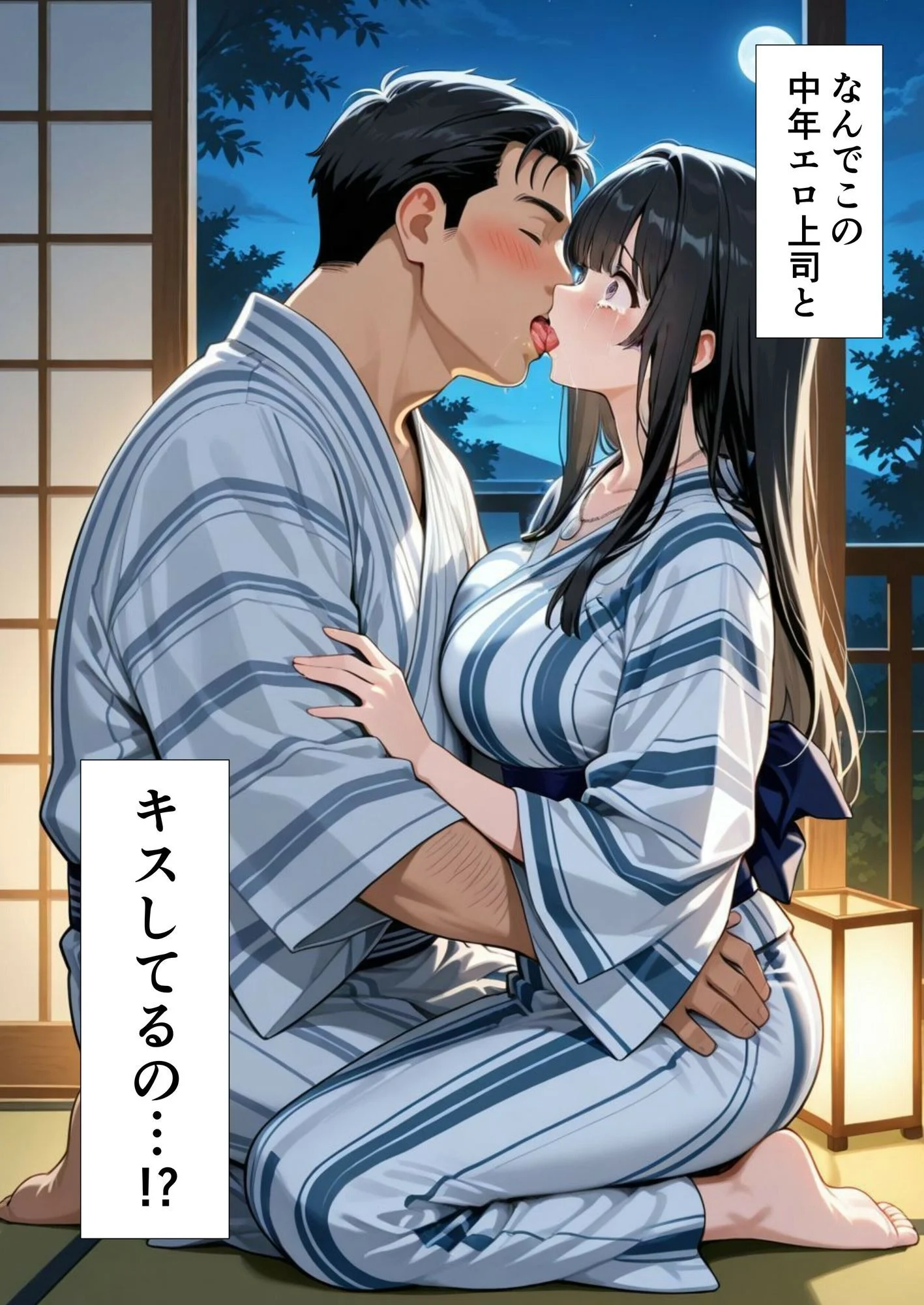 彼氏との誕生日デートで初夜を迎えるはずが...中年上司との出張相部屋で寝取られた話。 画像2